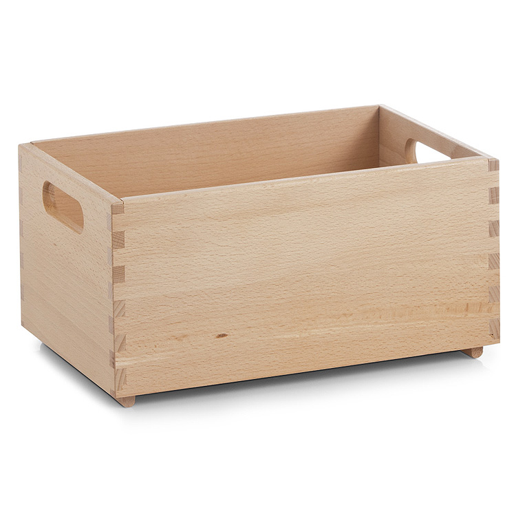 ALLZWECKKISTE BUCHE HOLZ HOLZKISTE SPIELZEUGKISTE AUFBWAHRUNGSBOX KISTE TRUHE - Bild 5 von 6