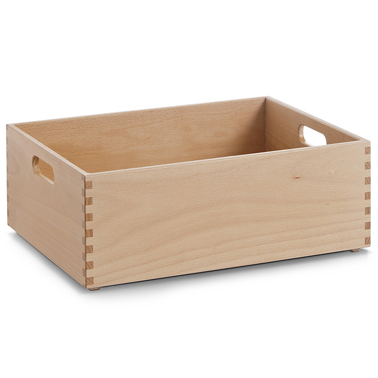 ALLZWECKKISTE BUCHE HOLZ HOLZKISTE SPIELZEUGKISTE AUFBWAHRUNGSBOX KISTE TRUHE - Bild 3 von 6