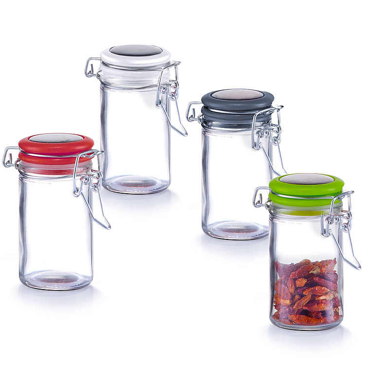 Gewürzglas Vorratsdose Bügelverschluss Einmachglas Frischhaltedose Glas